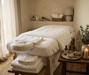 Spa treatment room